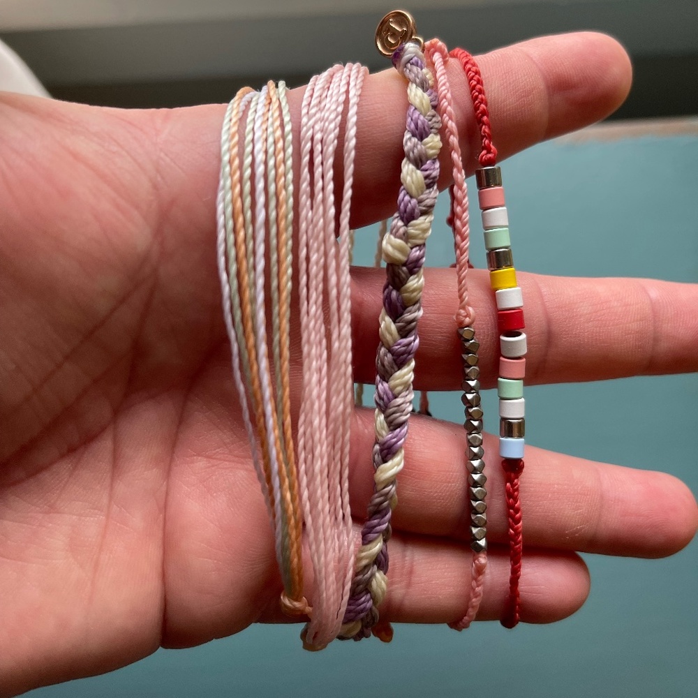 5 Pura Vida Bracelets - Mens or Womens